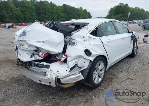 2014 Chevrolet Impala 1Lt из США, поврежденный, VIN 2G1115SL3E9258525